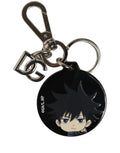 Dolce & Gabbana Black Fushiguro Megumi Charm Metal Keychain Keyring