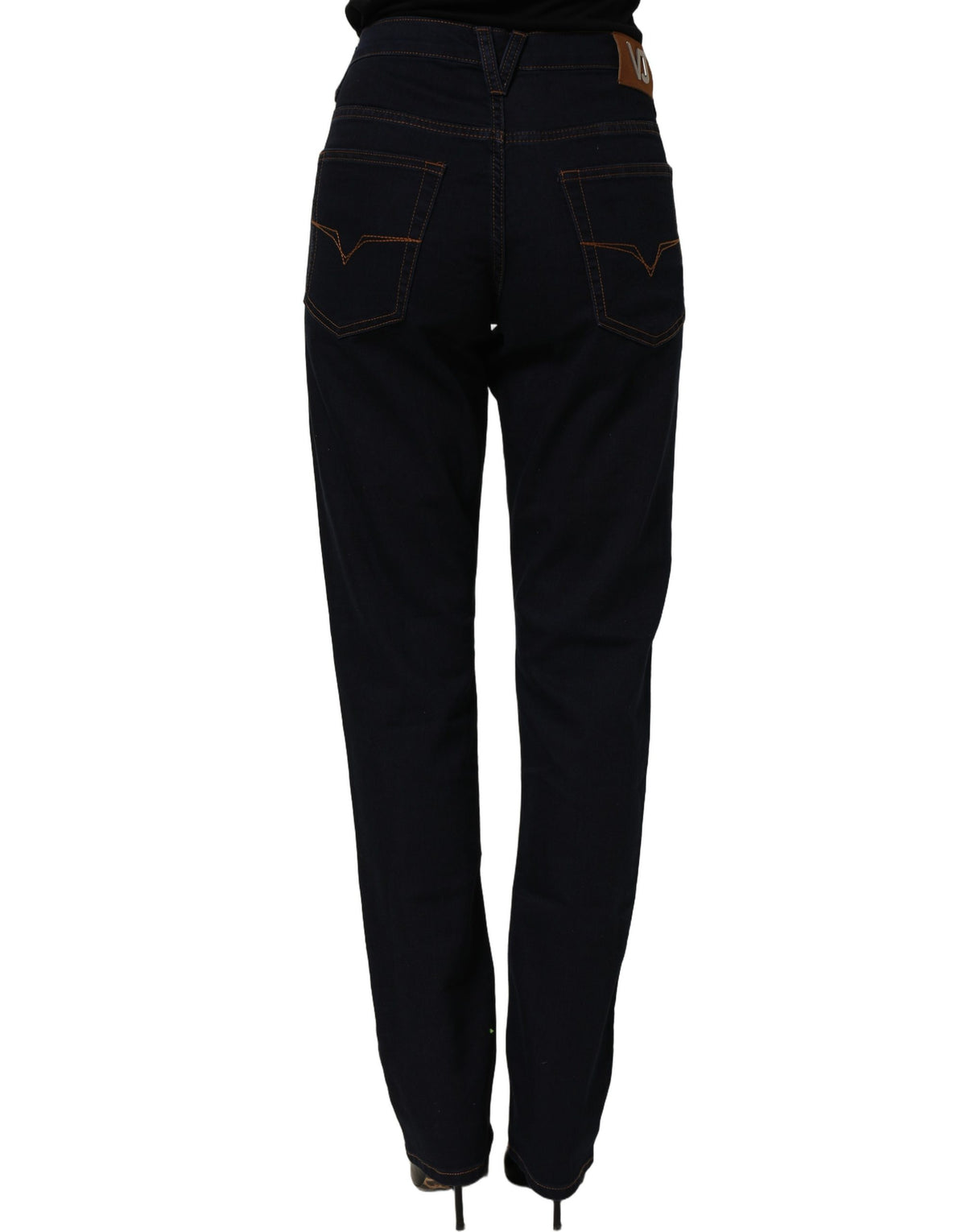 Versace Jeans Couture Blue High Waist Skinny Denim Trouser Jeans