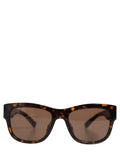 Dolce & Gabbana DG4390F Brown Acetate Frame Polarized Lenses Sunglasses