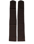 Dolce & Gabbana Brown Nylon Over Calf Long Women Accessory Socks