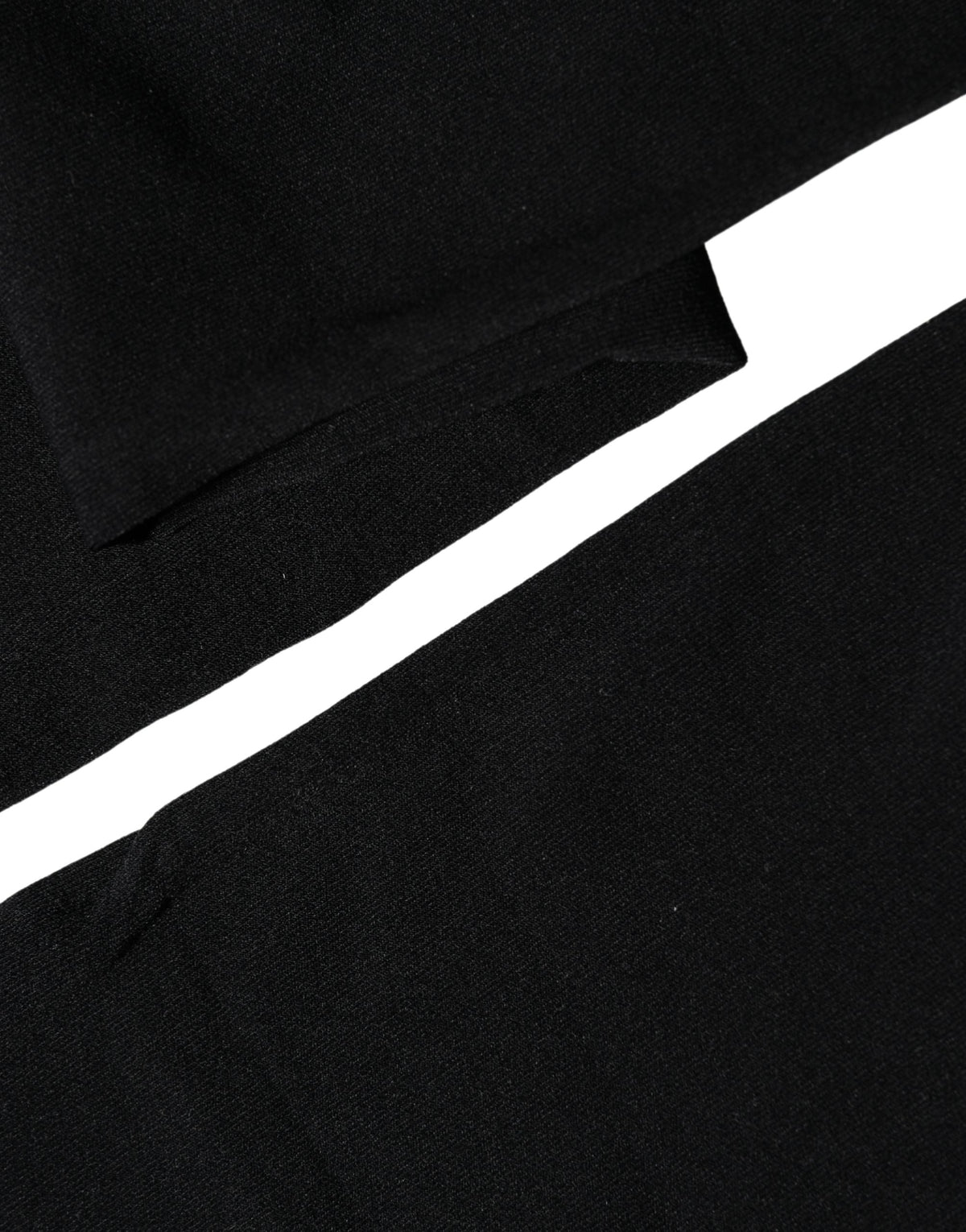 Dolce & Gabbana Black 100% Nylon Thigh High Stockings Socks