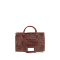 Balenciaga Bordeaux Lamb Ovis Aries Handbag