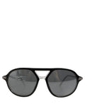 Dolce & Gabbana Black Acetate Frame DG4343F Bridge Detail Sunglasses