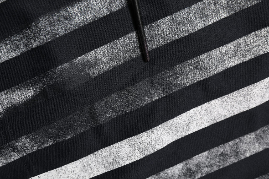 Dolce & Gabbana Blue Striped Print Cotton Crew Neck  T-shirt