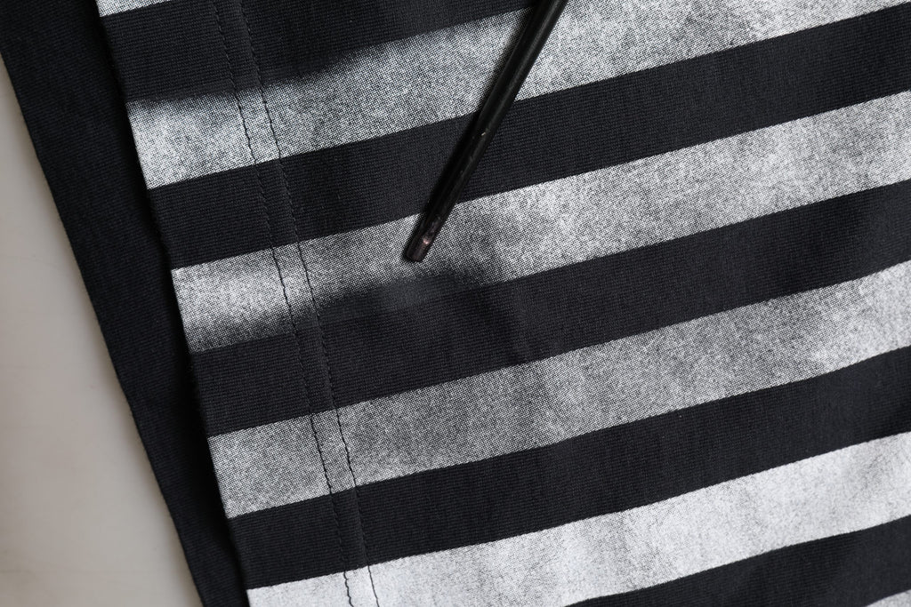 Dolce & Gabbana Blue Striped Print Cotton Crew Neck T-shirt