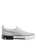 Dolce & Gabbana White Perforated Custom 2.Zero Sneakers Shoes