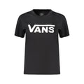 Vans Black Cotton Women's T-Shirt