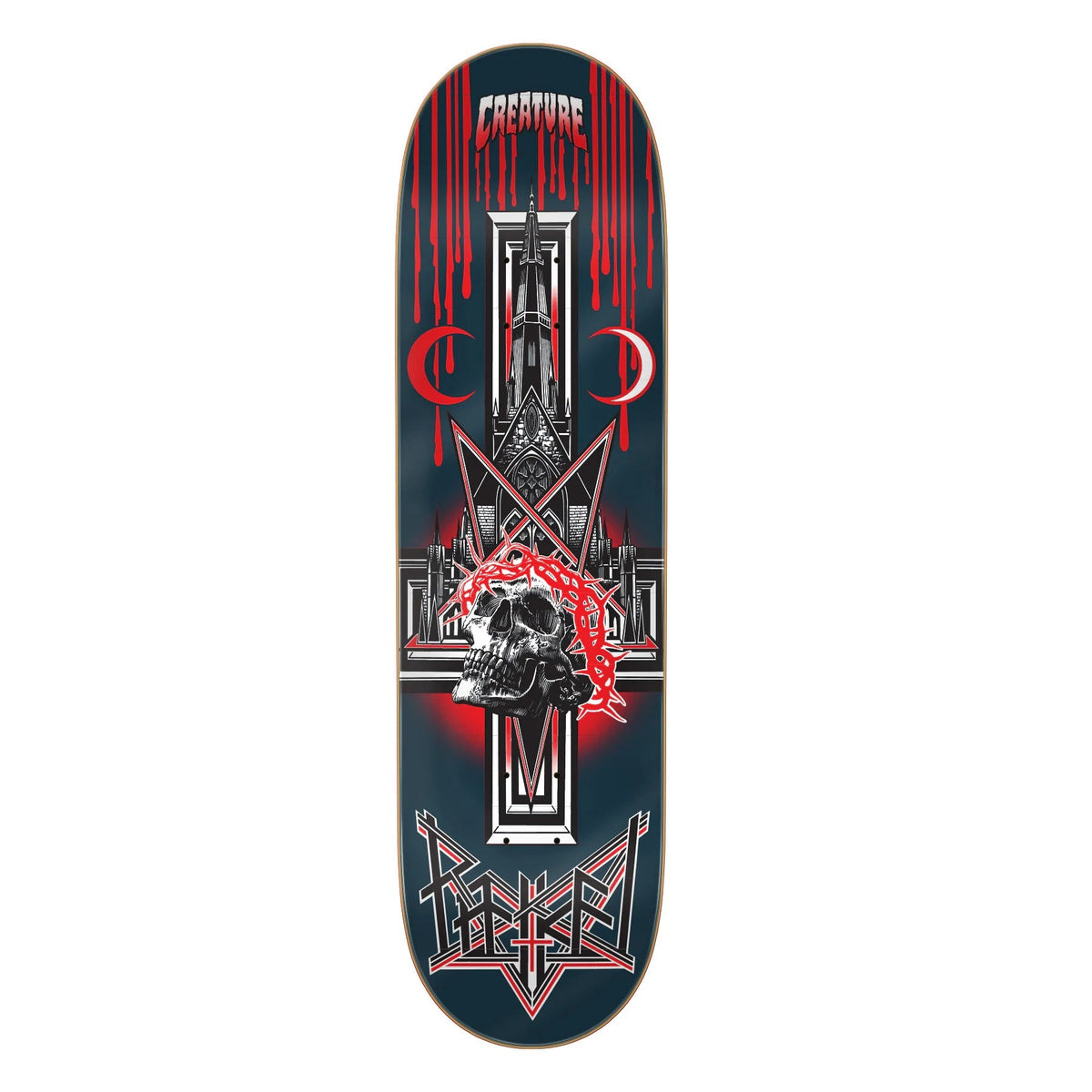 Creature Baekkel Metal XX Skateboard Deck - 8.51″