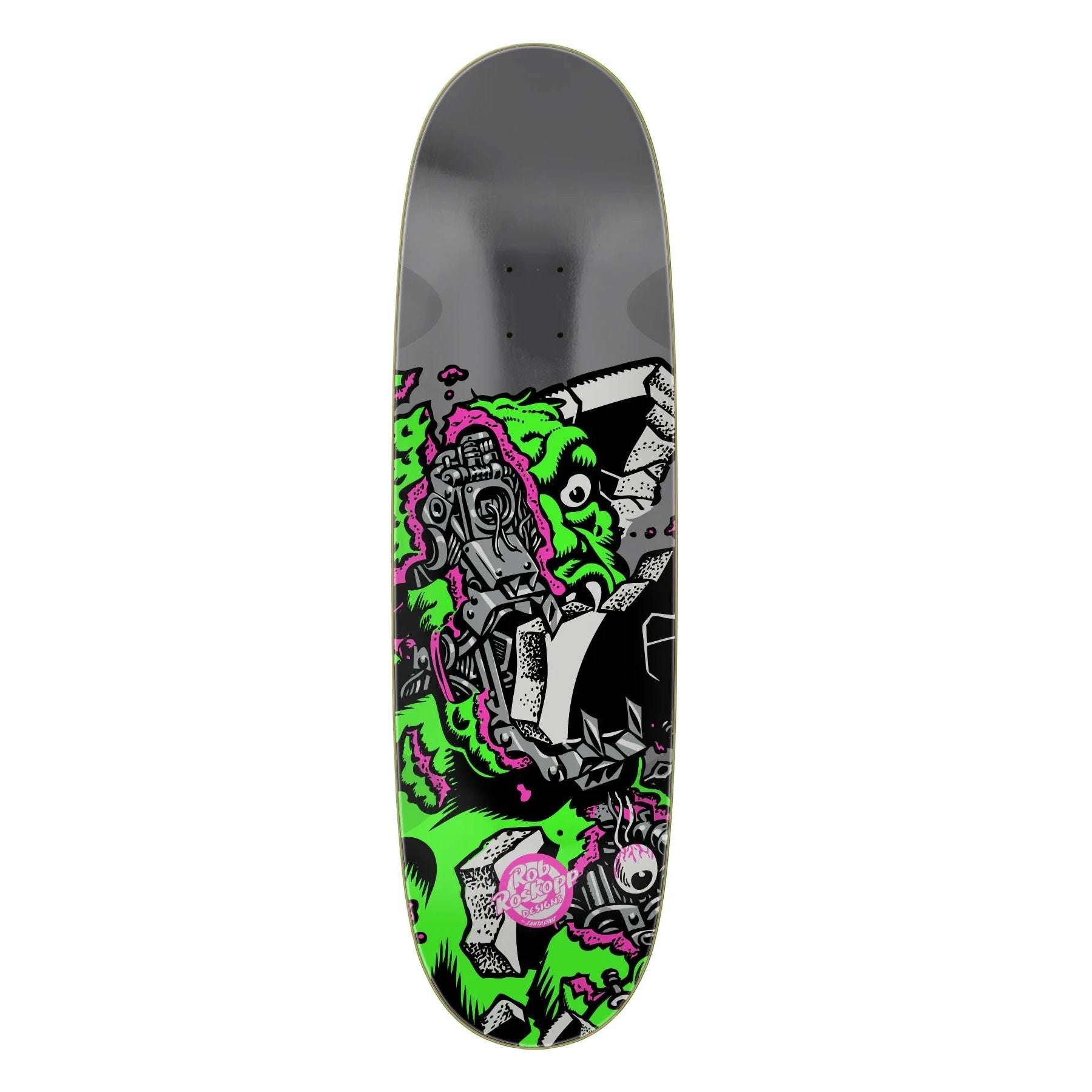 Santa Cruz Roskopp Macro VX Egg Skateboard Deck - 9.0″