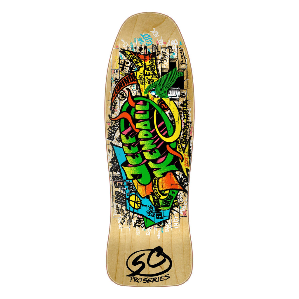 Santa Cruz Kendall Graffiti Reissue 9.69" Skateboard Deck