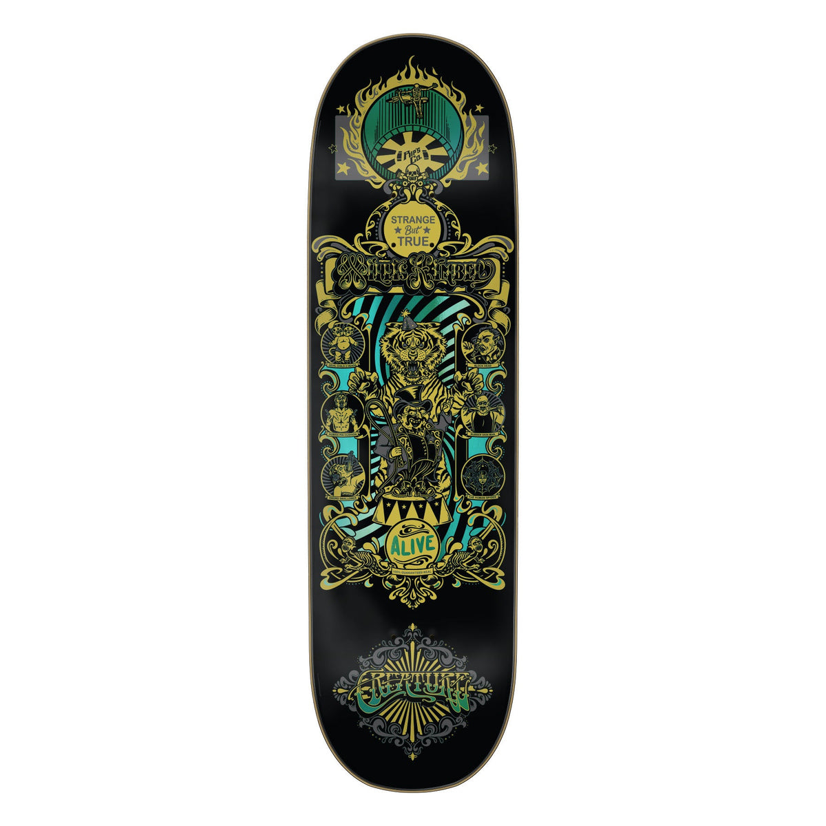 Creature Kimbel Sideshow Pro 9.0" Skateboard Deck