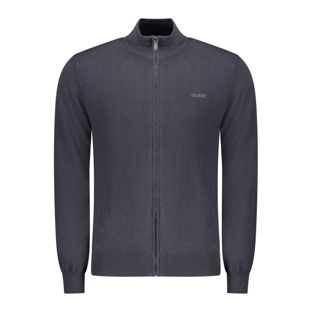 Guess Jeans Blue Polyester Men's Sweater