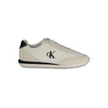 Calvin Klein White Polyurethane Men's Sneaker
