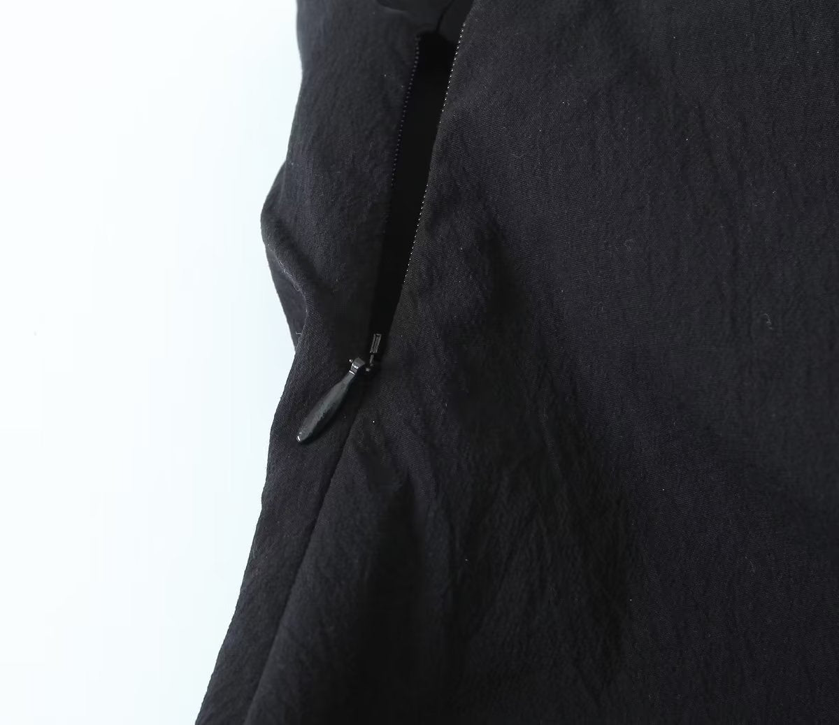 Summer French Black Dress One Shoulder Asymmetric Design A Line Bow Tie Short Dress