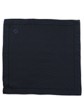 Dolce & Gabbana Dark Blue Silk Pocket Square Foulard Scarf