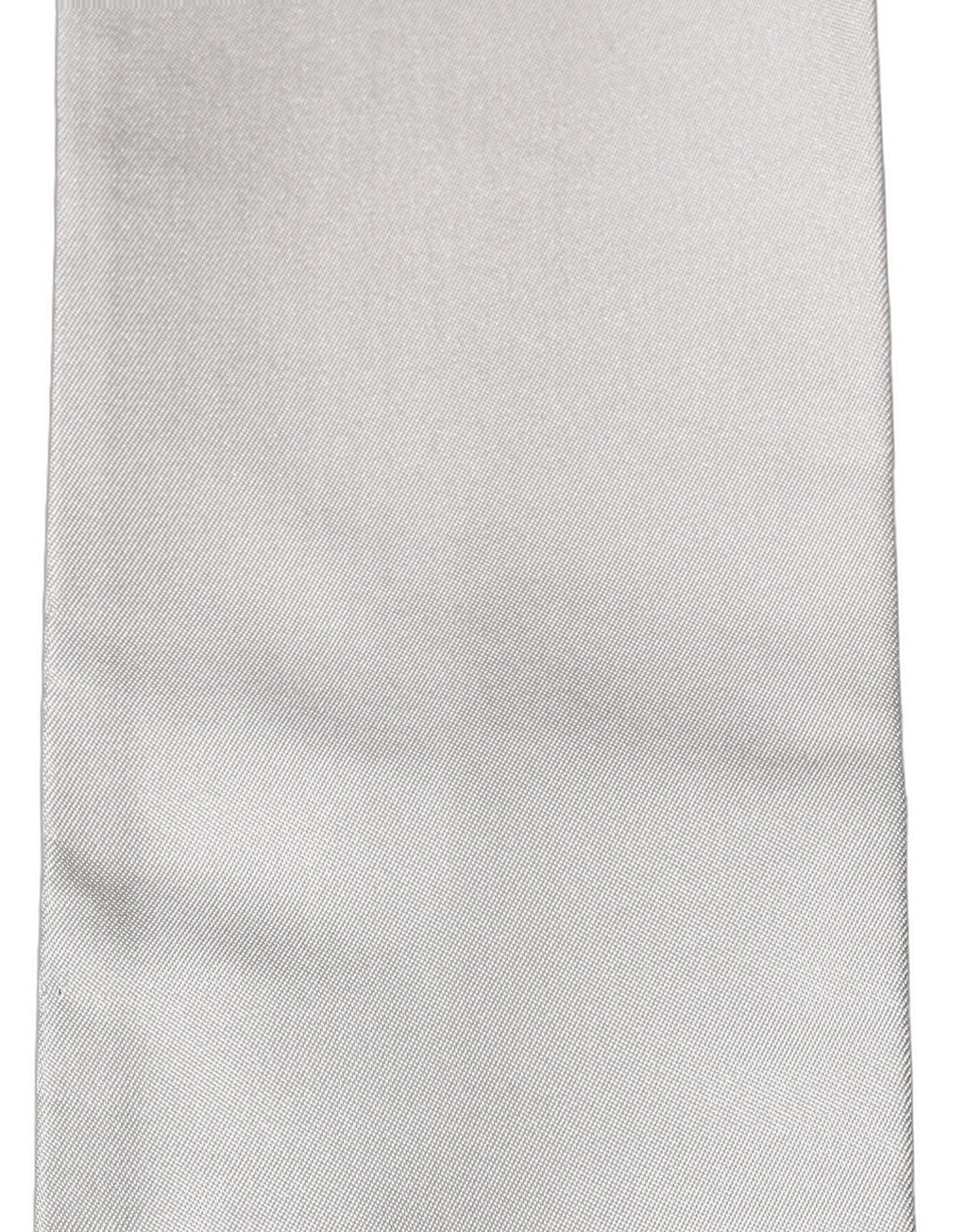 Dolce & Gabbana Light Gray Satin Silk Fringed Lace Stole Scarf