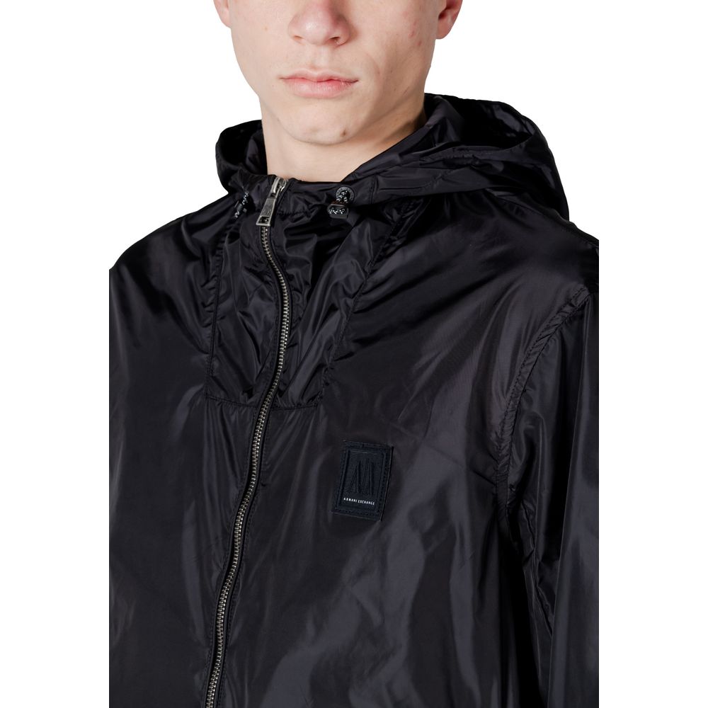 Armani Exchange Black Polyamide Clothing