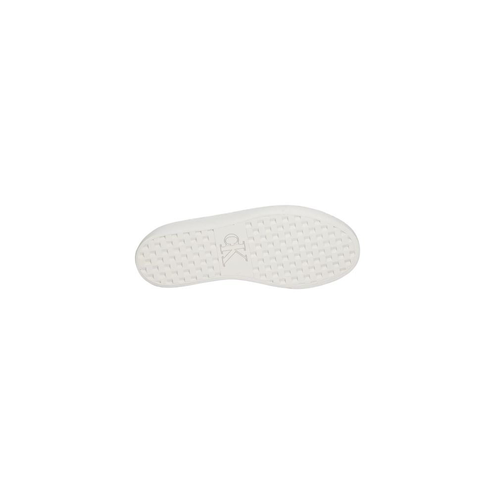 Calvin Klein Jeans White Leather Sneakers