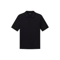 Armani Exchange Black Cotton Polo Shirt