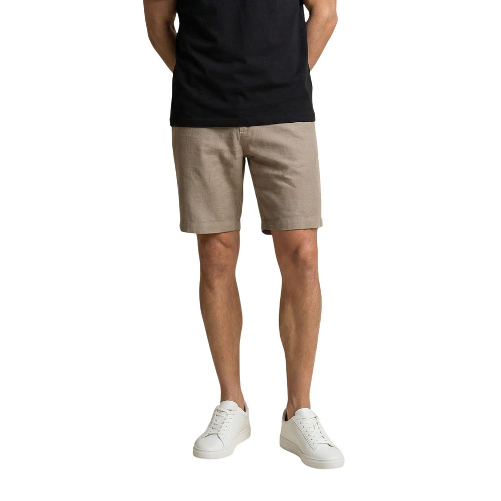 Armani Exchange Green Cotton Bermuda Shorts