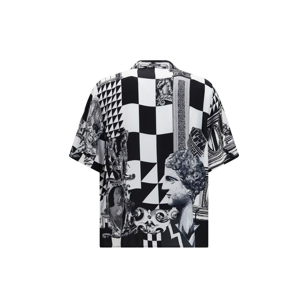 Versace Black Silk Shirt