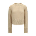 Moncler Beige Alpaca Vicugna Pacos Sweatshirt