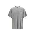 Balenciaga Gray Cotton T-Shirt