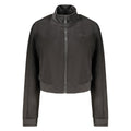 Guess Jeans Black Lyocell Womens Sweatshirt