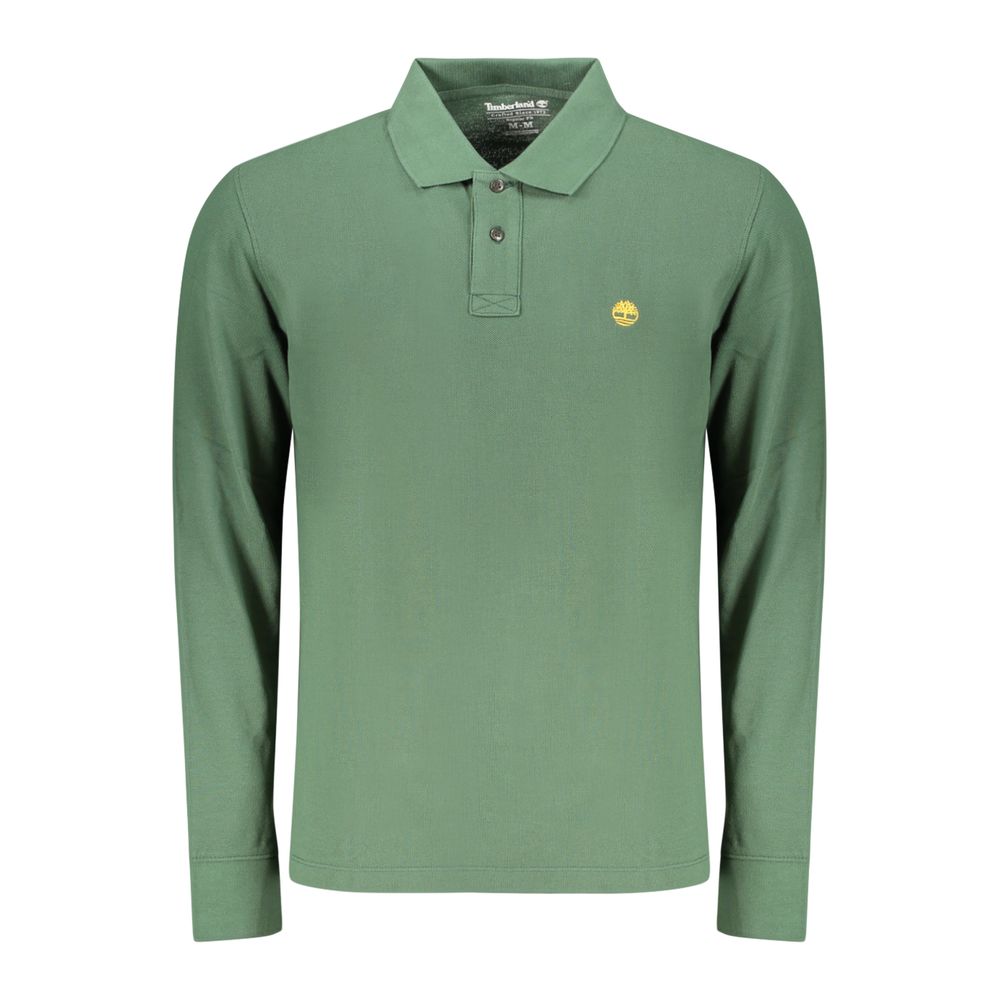 Timberland Green Cotton Men's Polo