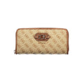 Guess Jeans Beige Polyester Women's Wallet