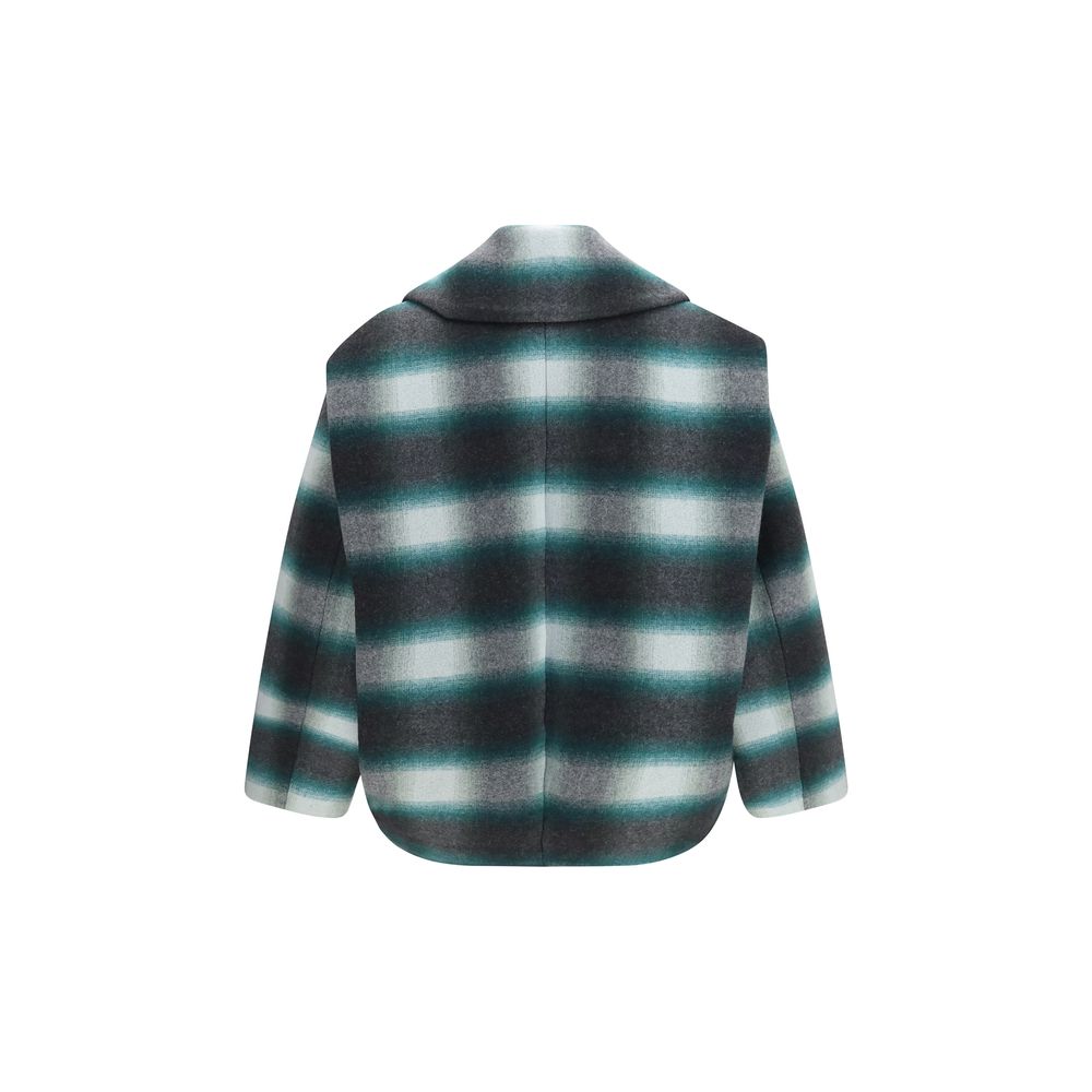 Balenciaga Bicolor Wool Oves Aries Jacket