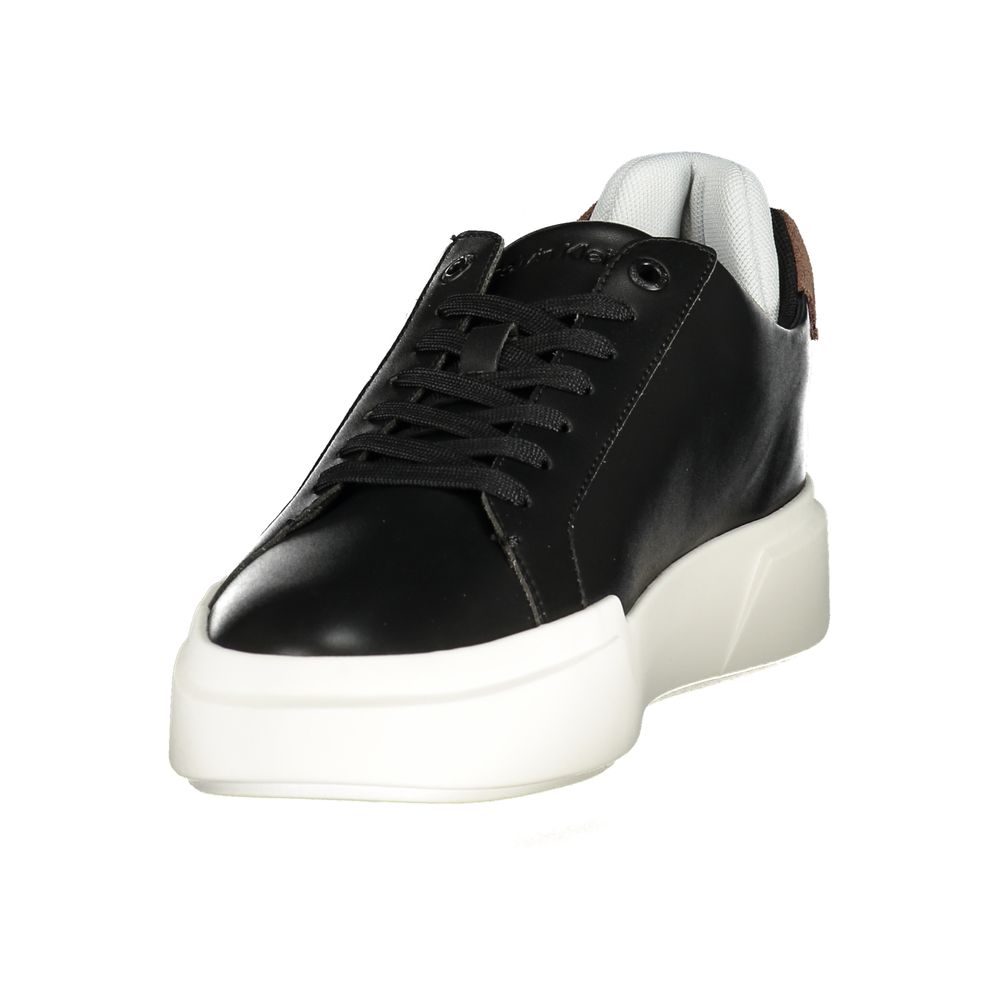 Calvin Klein Black Polyester Athletic Sneakers