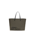 Fendi Bicolor Polyester Shoulder Bag