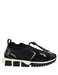 Dolce & Gabbana Shoes Black Sorrento Trekking Sneakers Men