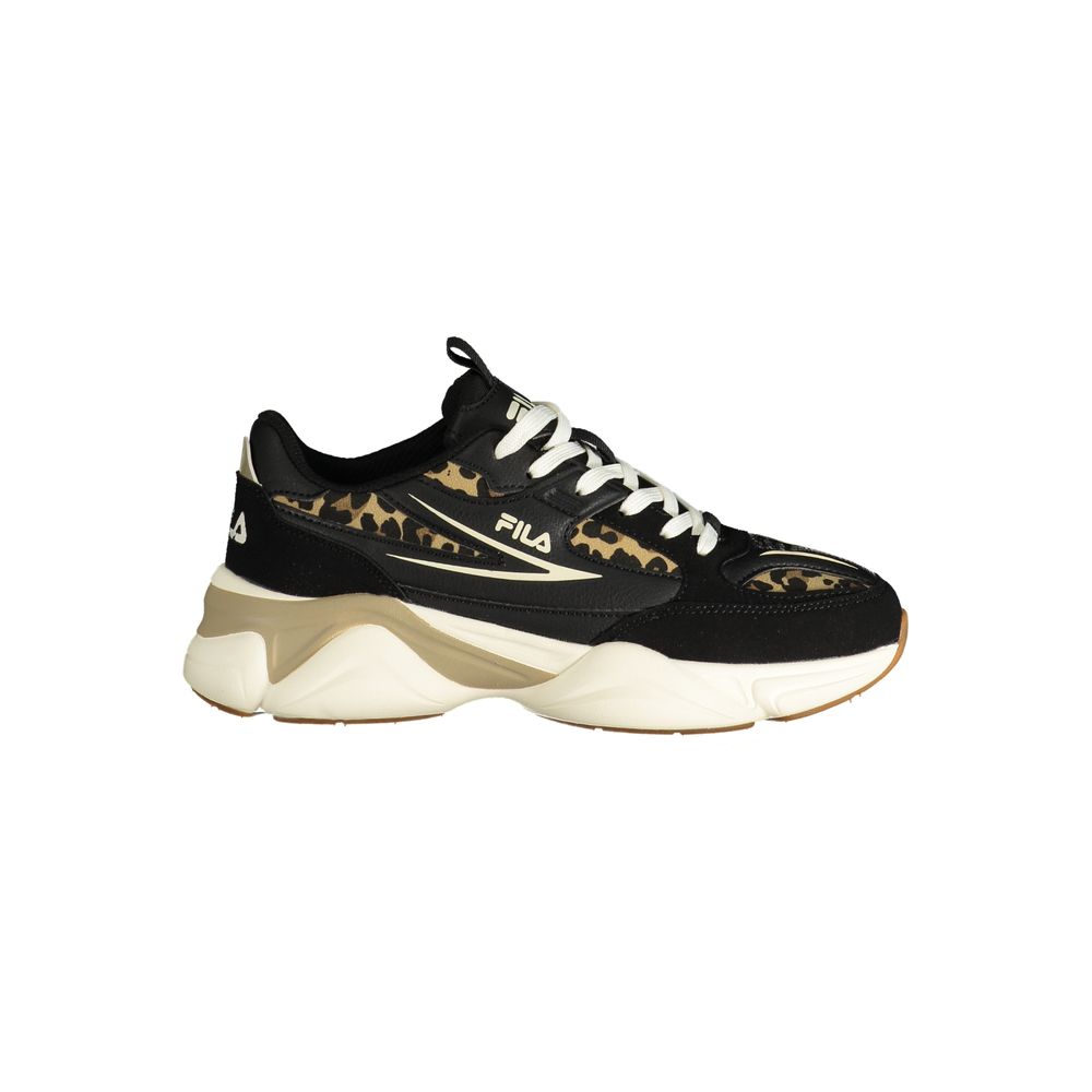 Fila Nero Polyester Womens Sneaker