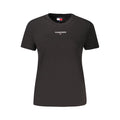 Tommy Hilfiger Black Cotton Women's T-Shirt