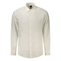 Hugo Boss White Cotton Men's Shirt