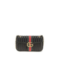 Gucci Black Calf Leather Bos Taurus Shoulder Bag