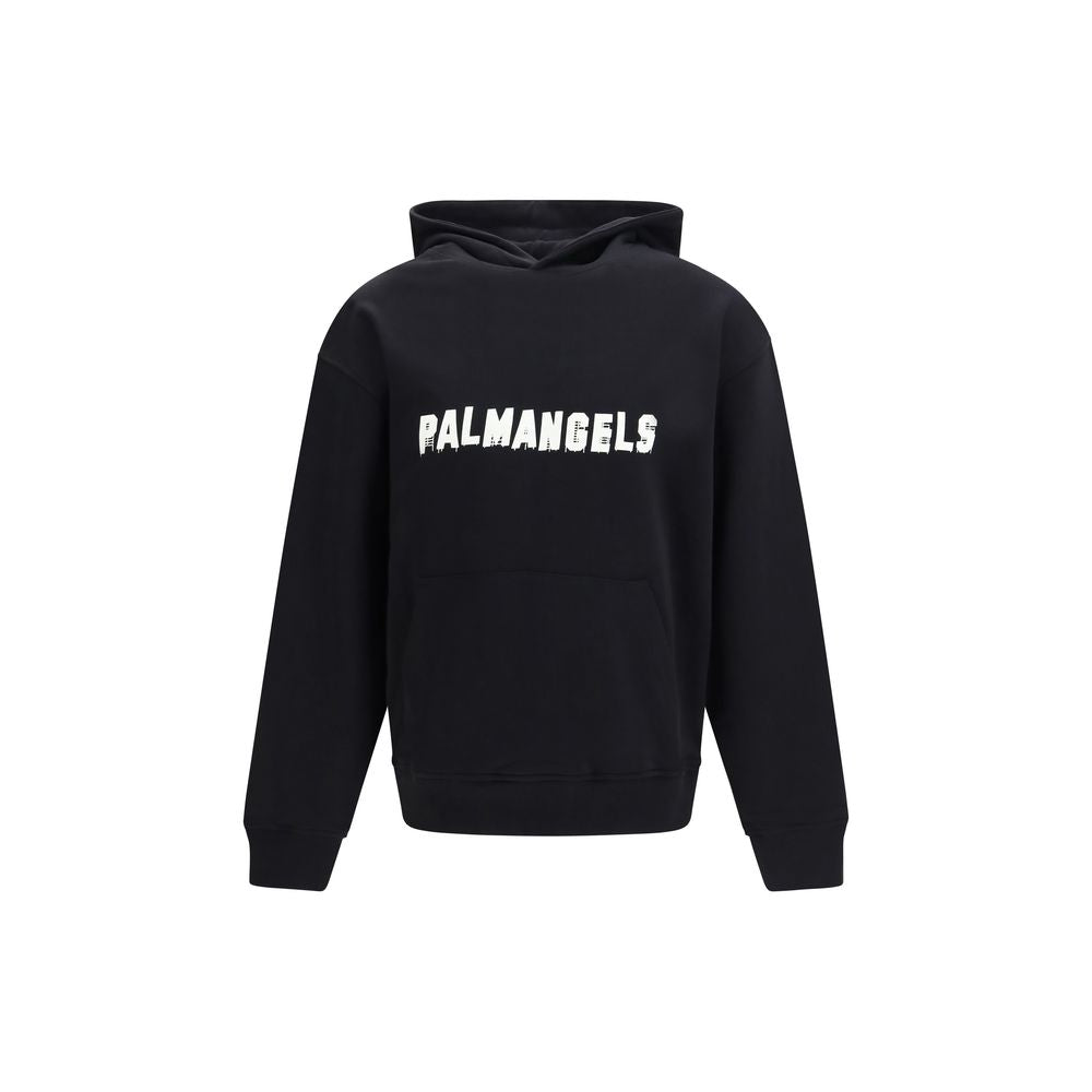 Palm Angels Black Cotton Sweatshirt