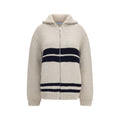 Prada Beige Wool Oves Aries Cardigan