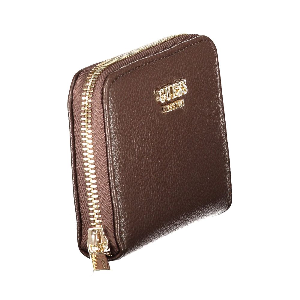 Guess Jeans Brown Polyurethane Women's Wallet