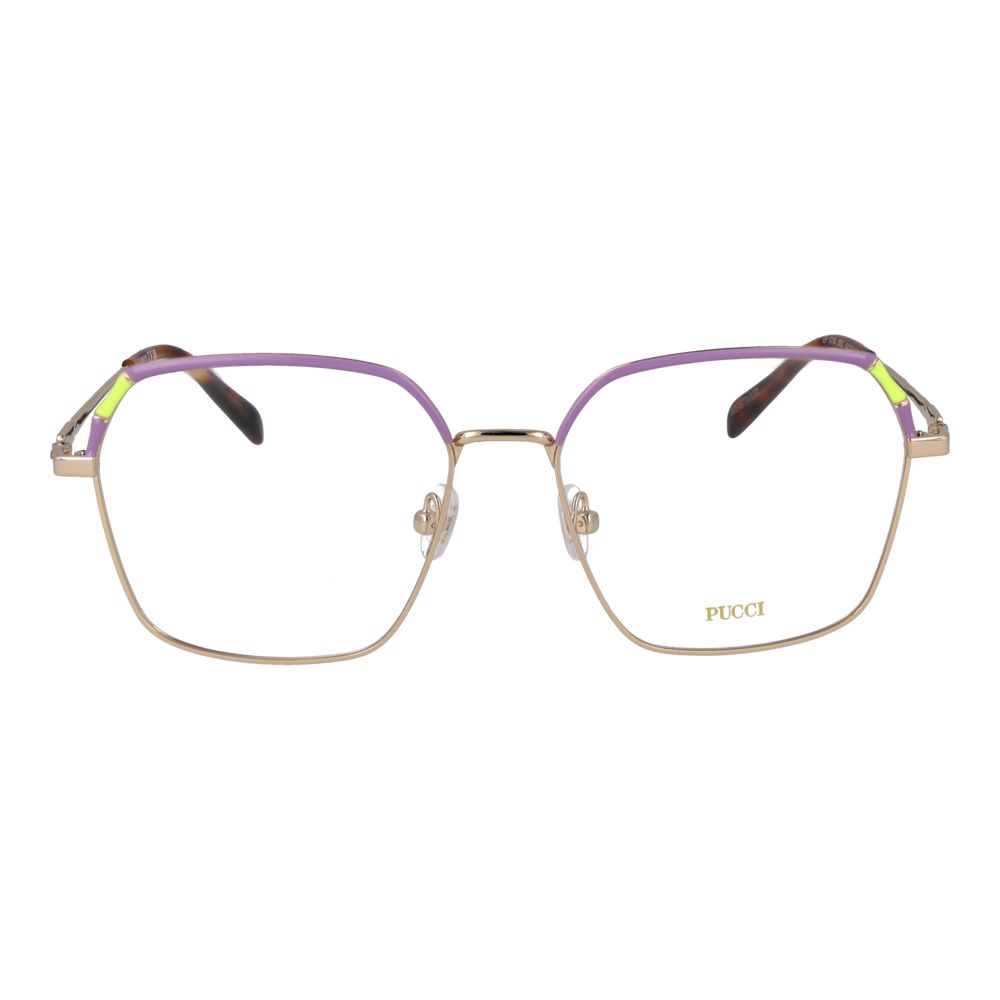 Emilio Pucci Rose Gold Metal Glasses (Frames)