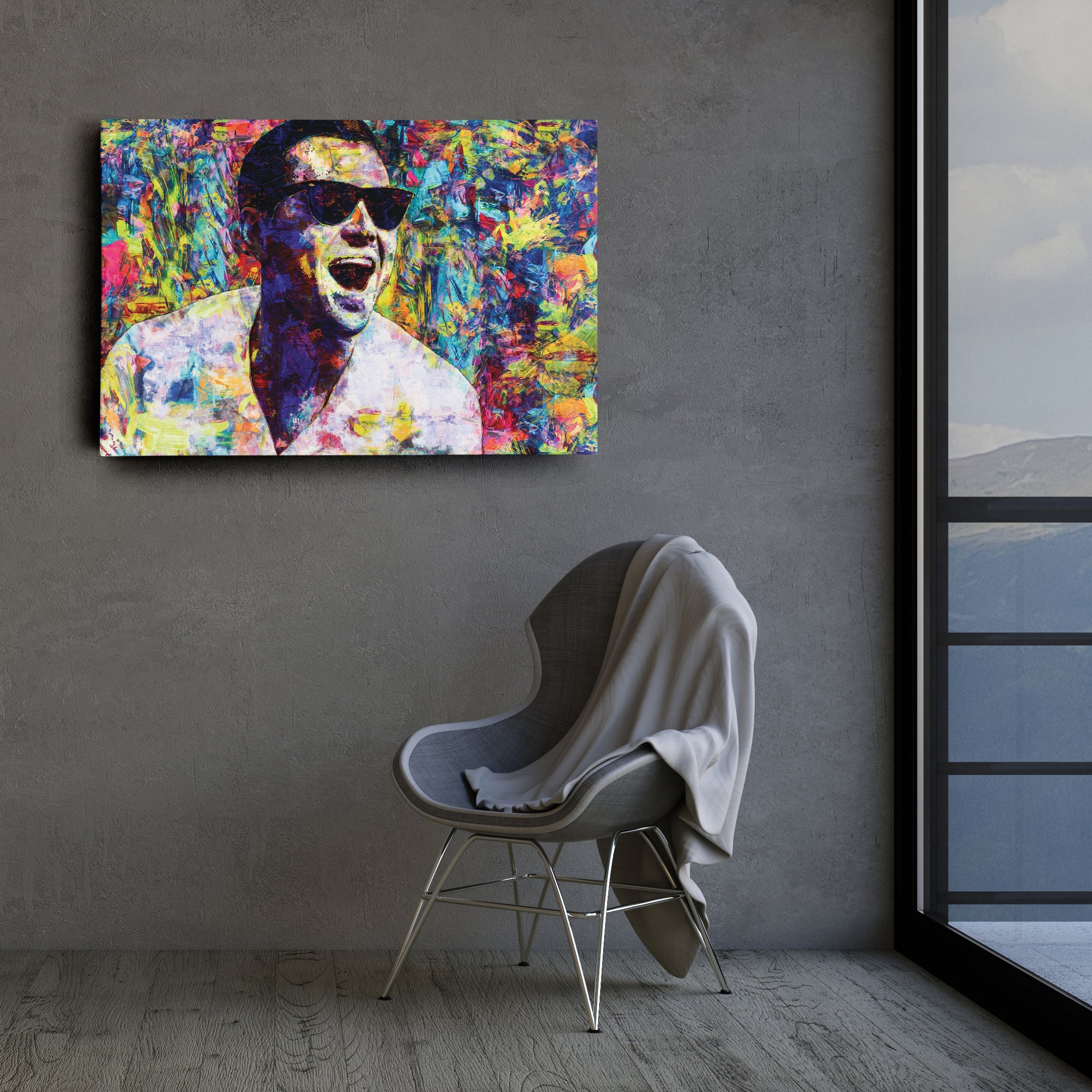Wolf of Wall Street Canvas Art – Laughing at Life Decor