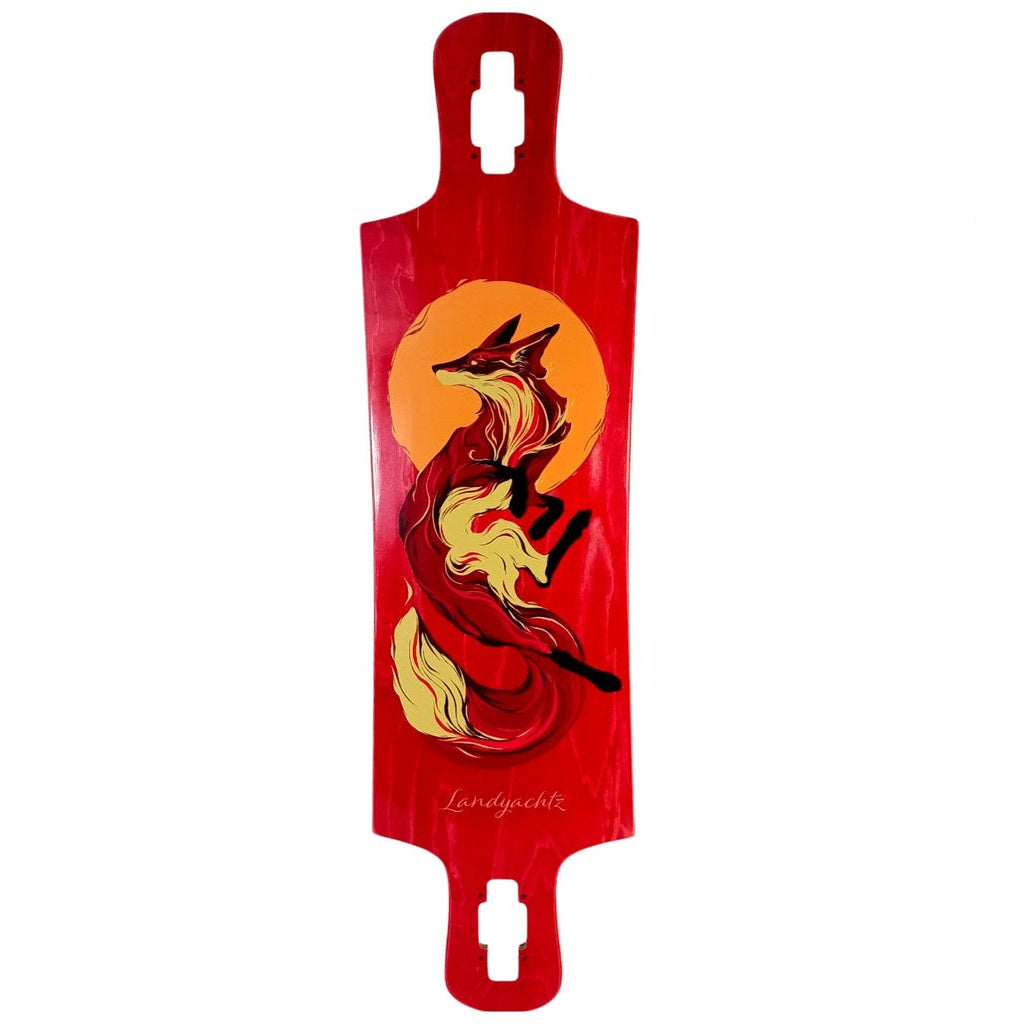 Landyachtz Drop Hammer Sun Fox Longboard Deck