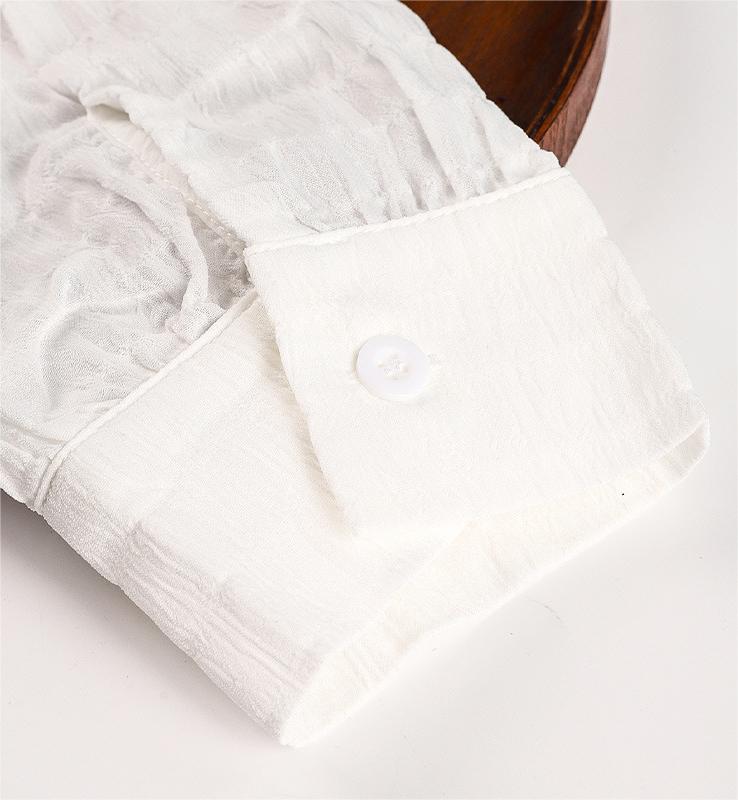 Vacation Sun Protective Blouse Solid Color Beach Cover Up Long Sleeve Bikini Swimsuit