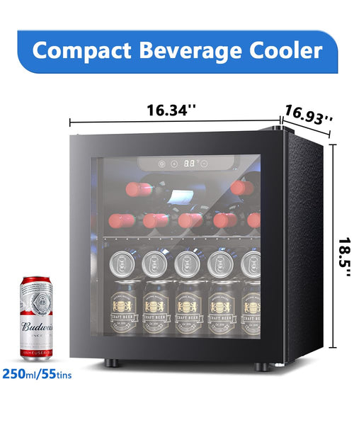 1.3 Cu.Ft Beverage Refrigerator Cooler W5836H