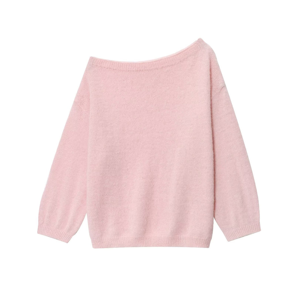 Women Gentle Long Sleeved Loose Sweater