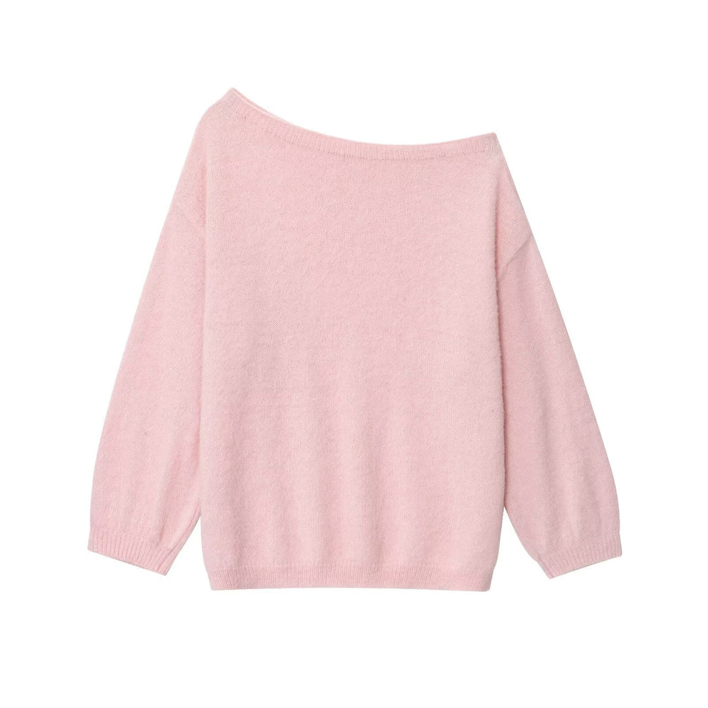 Women Gentle Long Sleeved Loose Sweater