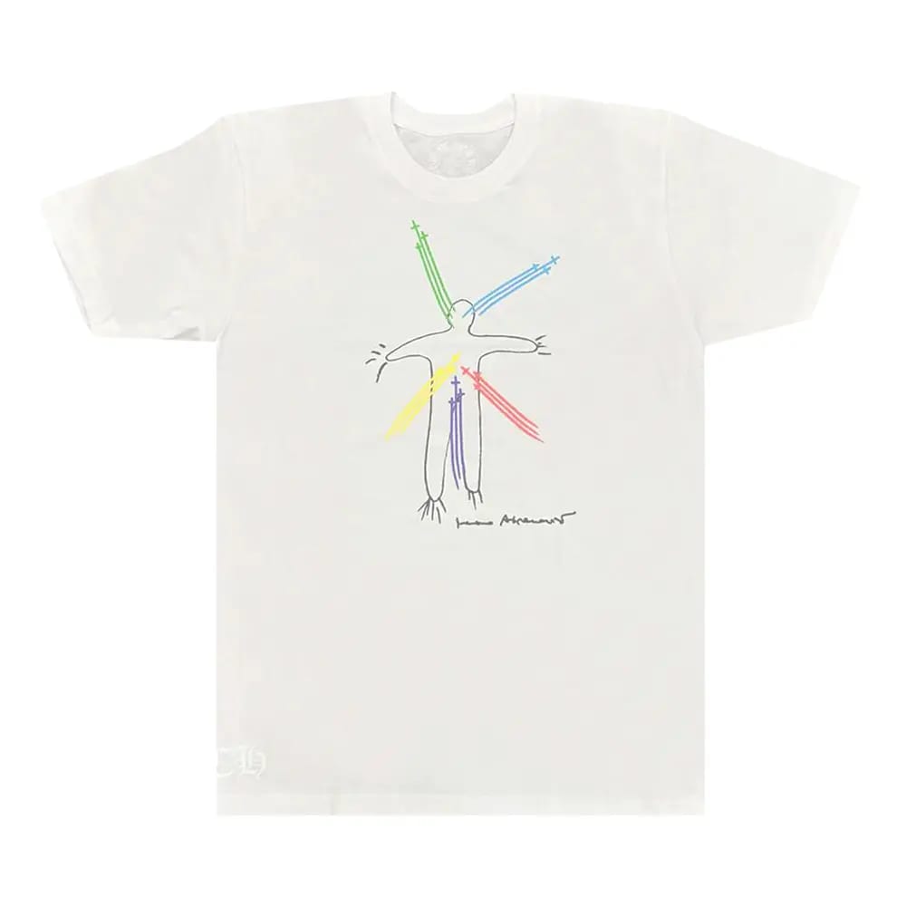 Chrome Hearts x Marina Abramovic Graphic Print T-Shirt 'White