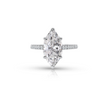 3.0ct Moissanite Diamond Engagement Ring